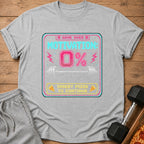 Grey t-shirt graphic with "Game Over Motivation: 0%" and "Insert Pizza To Continue".